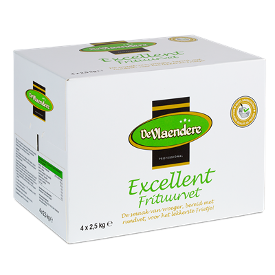 DeVlaendere Frituurvet Excellent | 4 x 2,5 KG